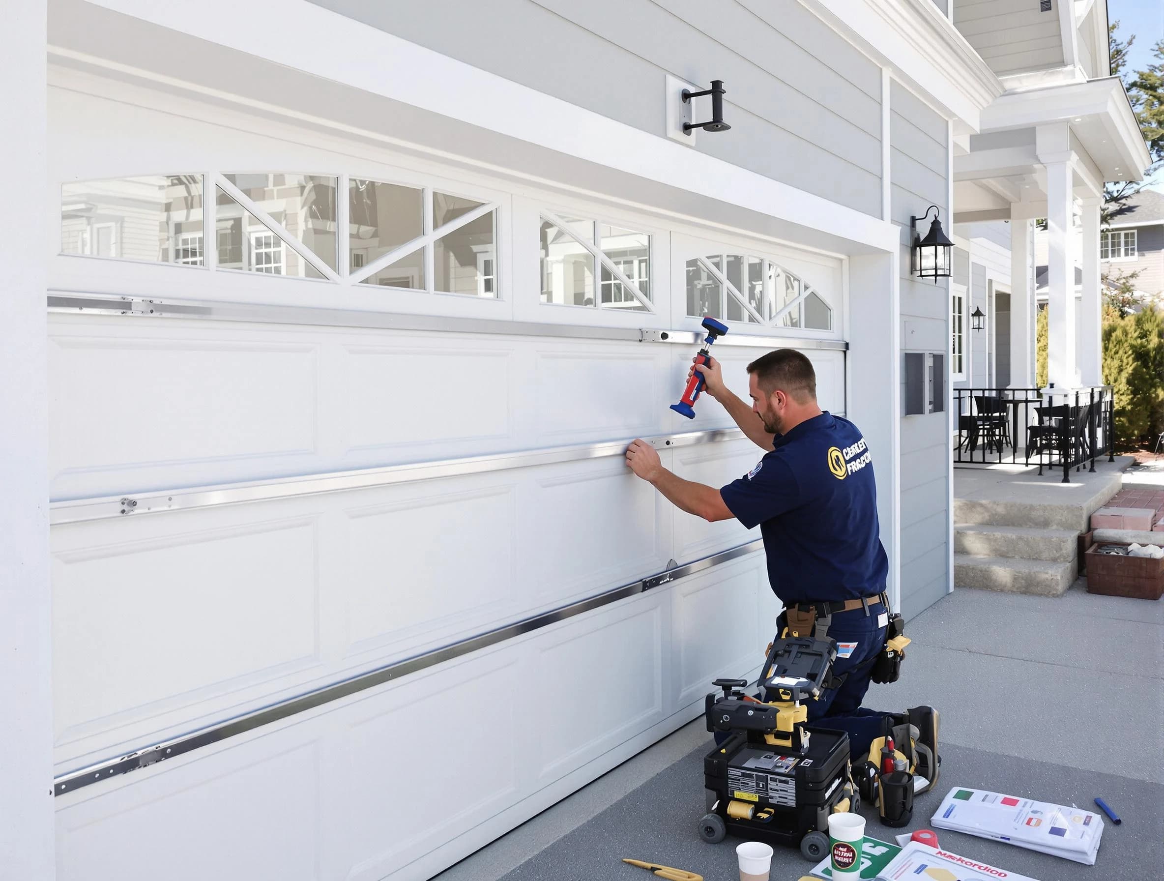 Professional garage door installation by Los Lunas Garage Door Repair in Los Lunas