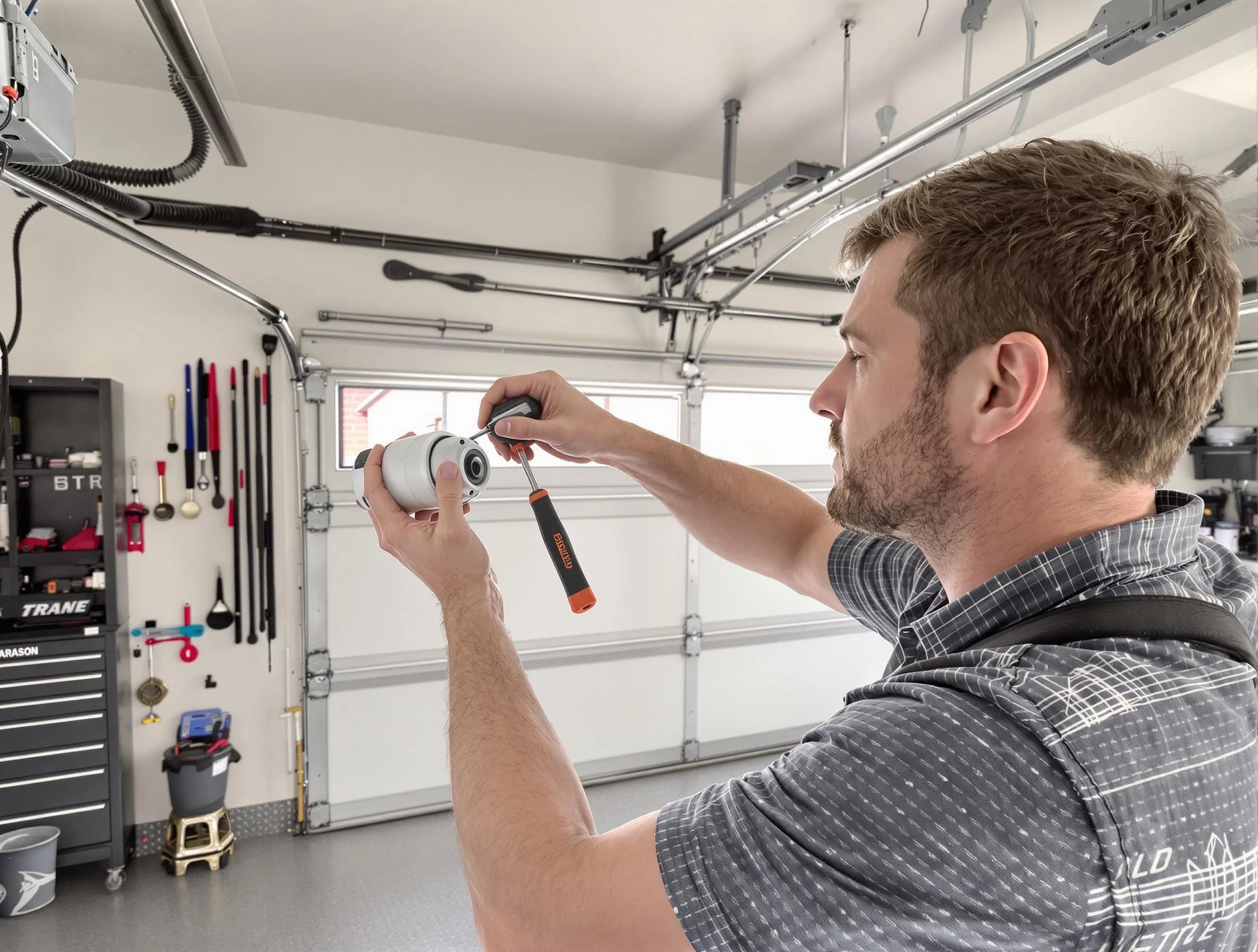 Garage door opener repair service by Los Lunas Garage Door Repair in Los Lunas