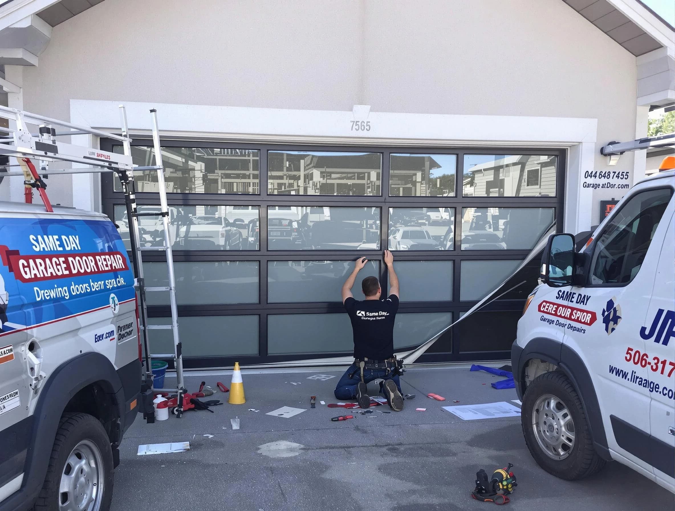 Los Lunas Garage Door Repair providing same-day garage door repair in Los Lunas