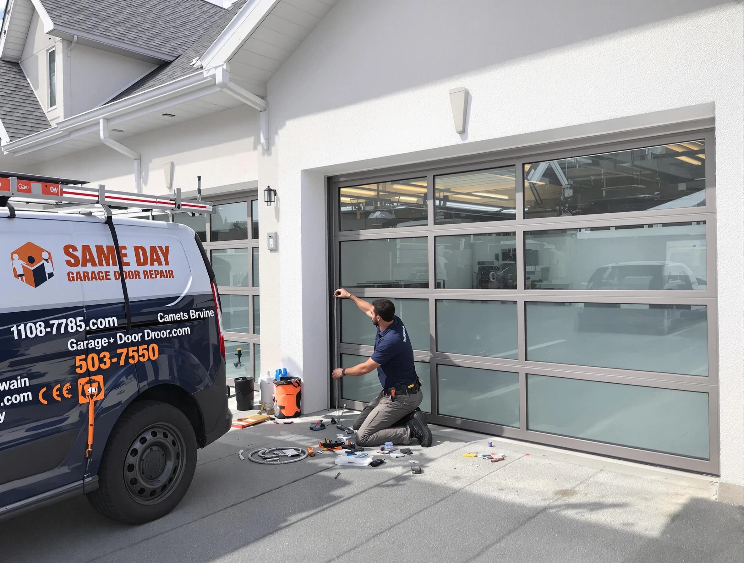 Same-day garage door repair service by Los Lunas Garage Door Repair in Los Lunas