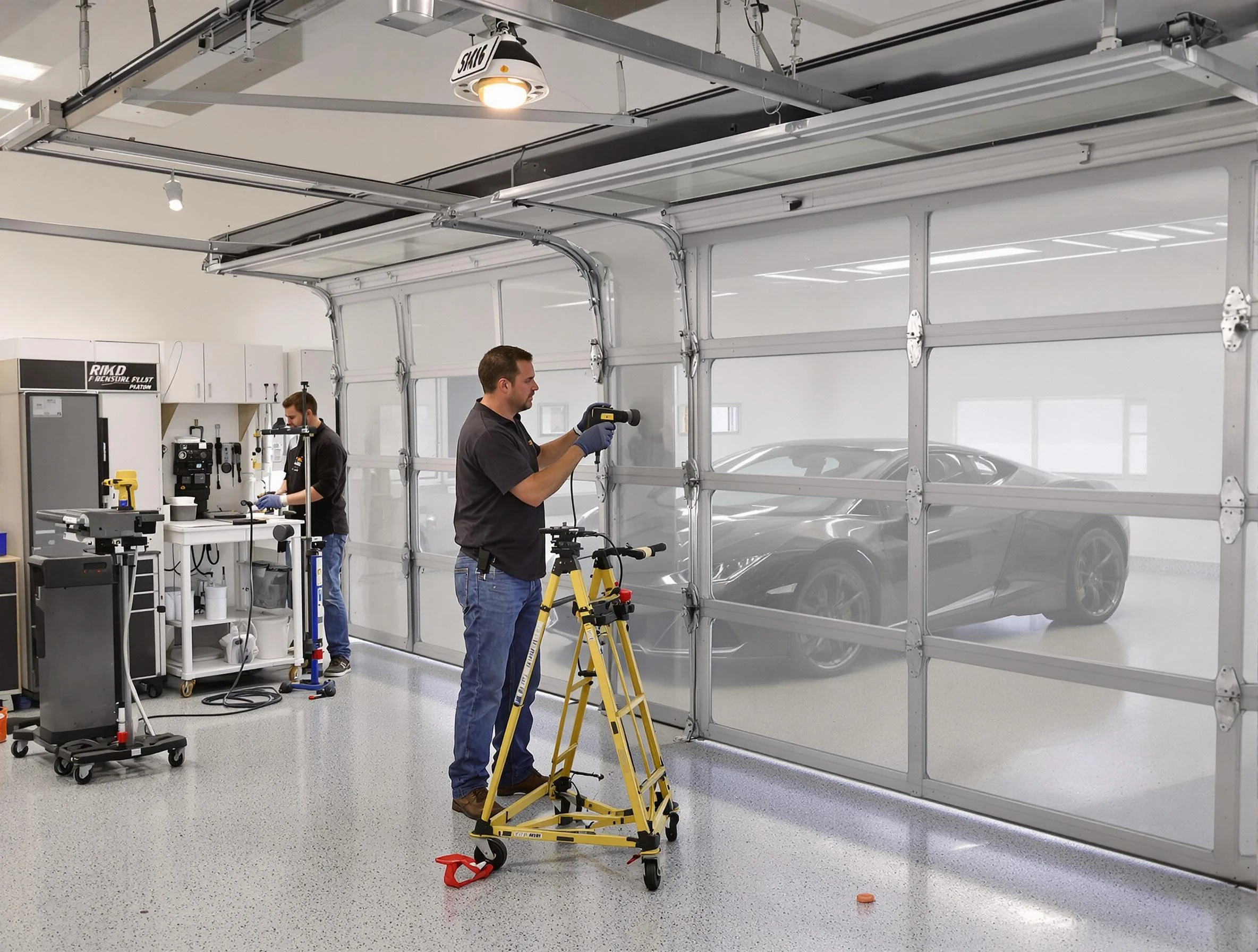 Garage Door Dents Repair in Los Lunas