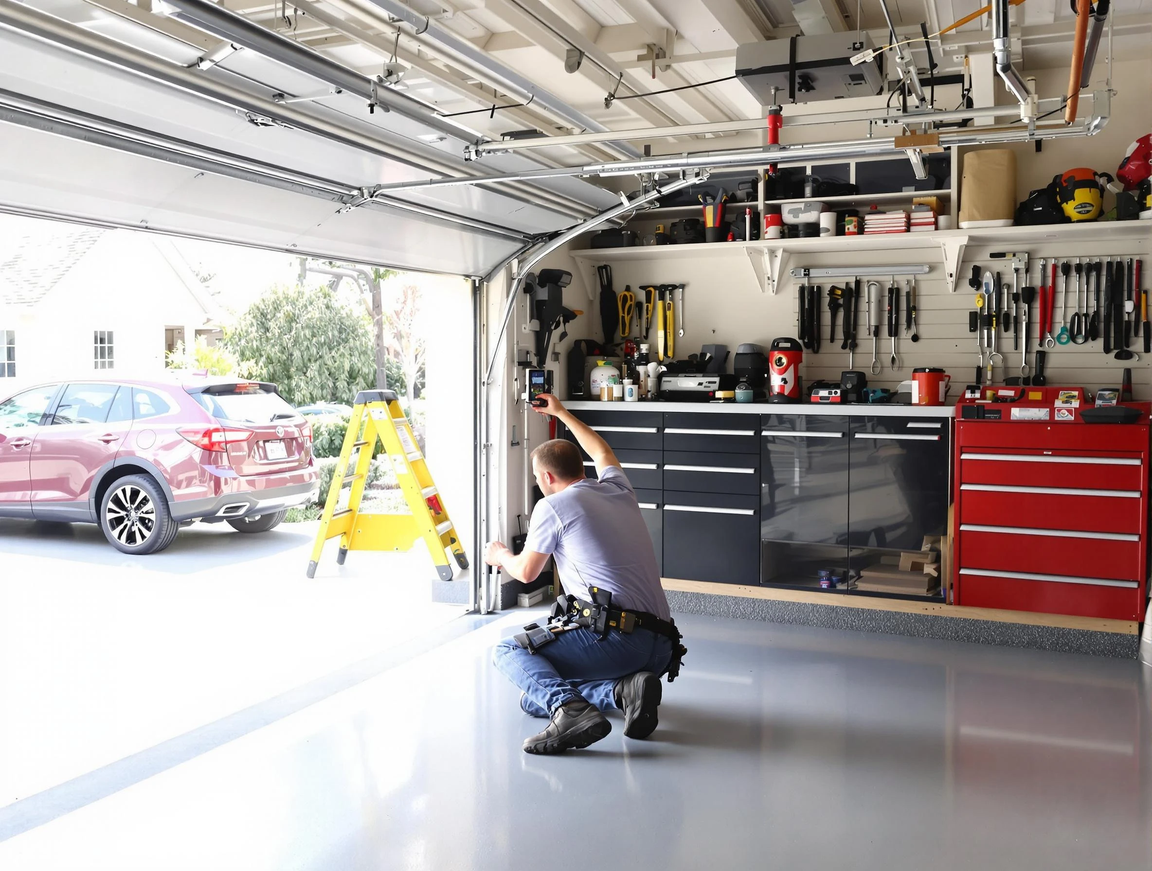 Local garage door repair service by Los Lunas Garage Door Repair in Los Lunas