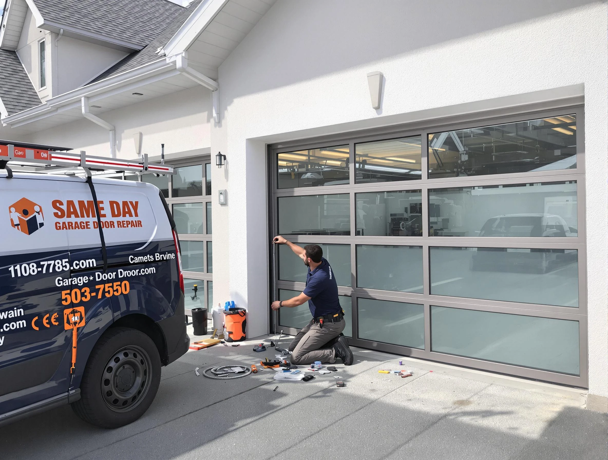 Same-day garage door repair service by Los Lunas Garage Door Repair in Los Lunas
